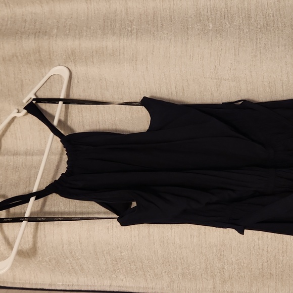 City Chic Navy Halter Maxi Dress - Picture 3 of 8